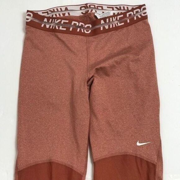 Nike Pro light brown leggings size  S - Picture 1 of 6